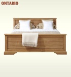 Кровать LOZ/160 без матраса ONTARIO (Онтарио) BRW (БРВ) 